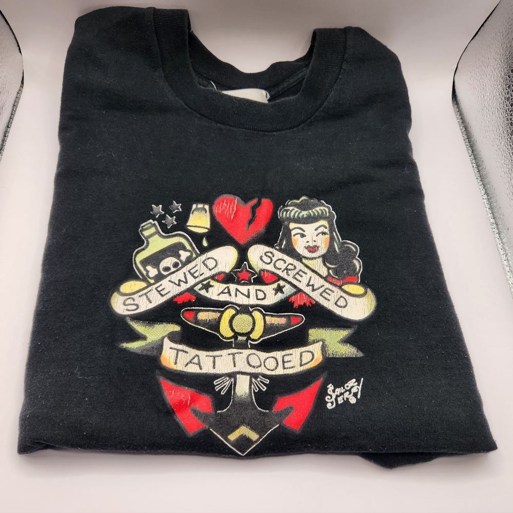 Sailor Jerry black large shirt